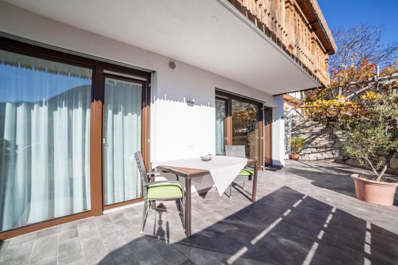 Oberegghof Ferienwohnung Garten Rifiano Bagian luar foto