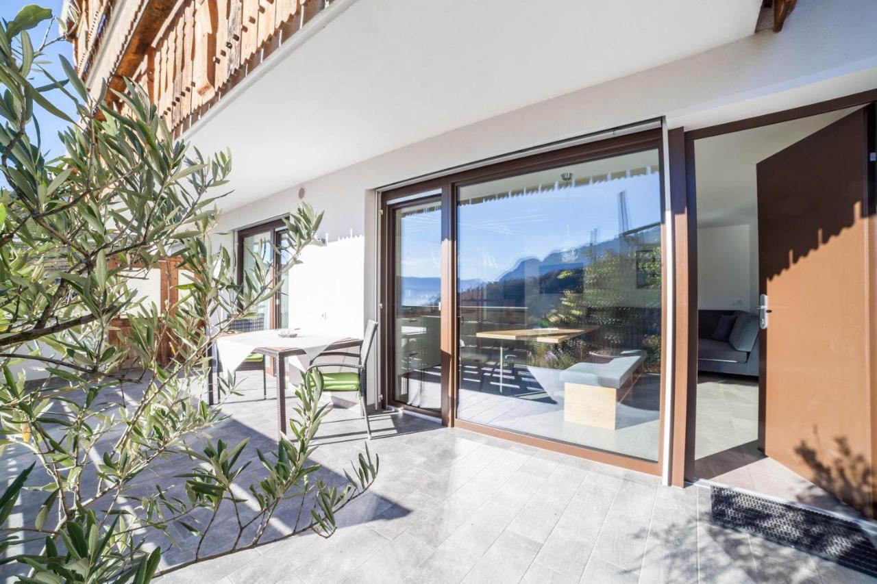 Oberegghof Ferienwohnung Garten Rifiano Bagian luar foto
