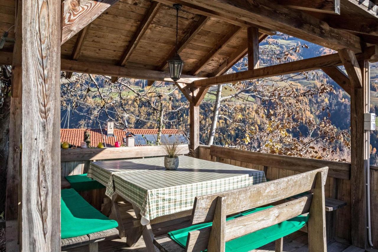 Oberegghof Ferienwohnung Garten Rifiano Bagian luar foto
