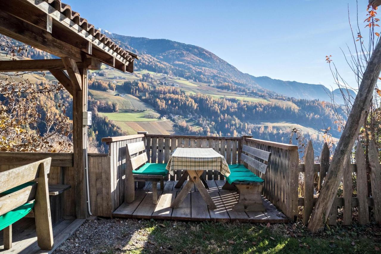 Oberegghof Ferienwohnung Garten Rifiano Bagian luar foto